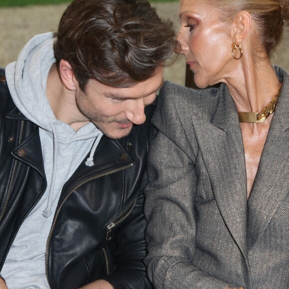 Céline Dion et Pepe Munoz au défilé RVDK Ronald Van Der Kemp Haute Couture à Paris, le 23 janvier 2019