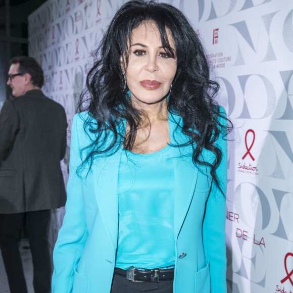 Yamina Benguigui au photocall de la 17ème édition du "Dîner de la mode du Sidaction" au Pavillon d'Armenonville à Paris, France, le 24 janvier 2019. Depuis 2003, ce dîner permet de montrer l'engagement indéfectible du monde de la mode en faveur de la lutte contre le sida. © Olivier Borde/Bestimage