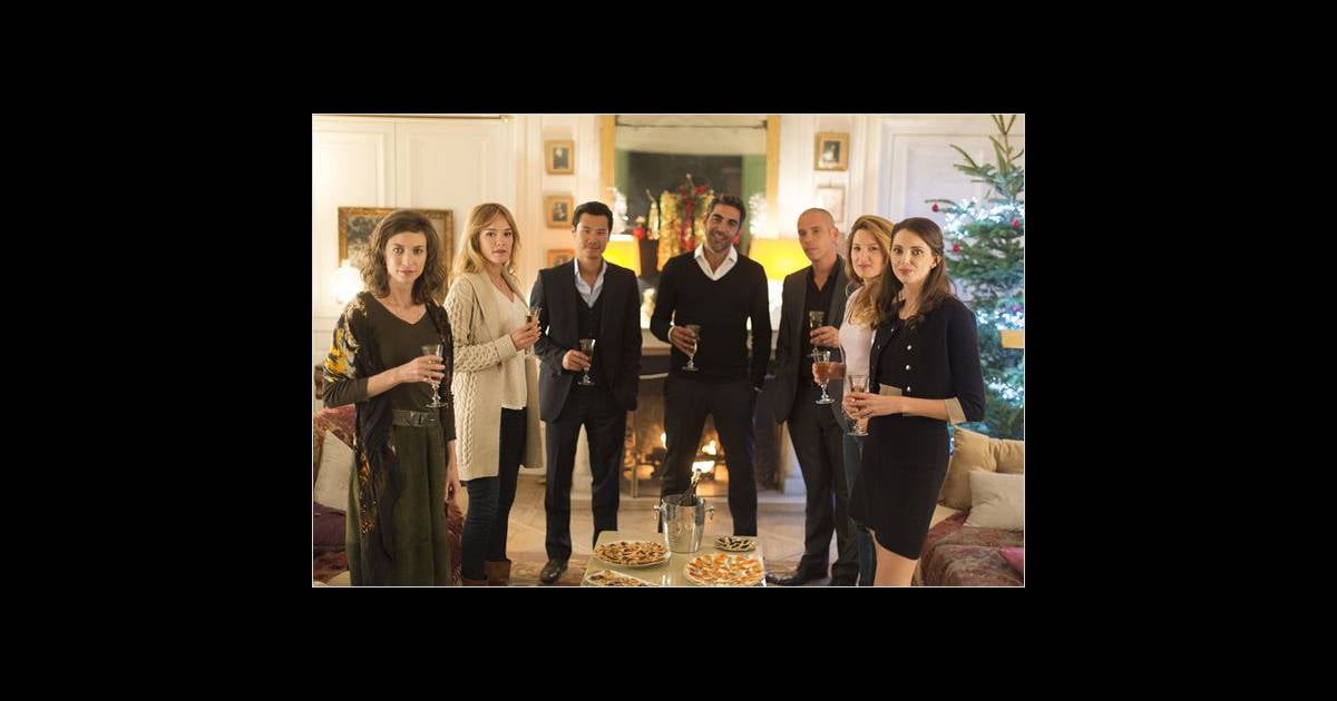 Elodie Fontan Et Ary Abittan En Couple Ary Abittan, Elodie Fontan, Emilie Caen, Frédéric Chau, Frédérique Bel