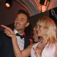 Maxime Dereymez et Pamela Anderson - People à la soirée "Lambertz Monday Night", sous la devise "Rockin Chocolate", à Cologne. Le 28 janvier 2019