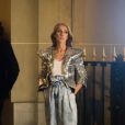Céline Dion en tournage pour la maison l'Oréal à l'hôtel Plaza Athénée à Paris, France, le 30 janvier 2019