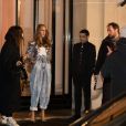 Céline Dion en tournage pour la maison l'Oréal à l'hôtel Plaza Athénée à Paris, France, le 30 janvier 2019.