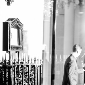 Céline Dion en tournage pour la maison l'Oréal à l'hôtel Plaza Athénée à Paris, France, le 30 janvier 2019.