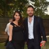 Exclusif - Samuel Le Bihan et sa compagne Angela (Enceinte) - Backstage du Grand concert de Musique classique du 14 juillet au Champs de Mars à Paris. Le 14 juillet 2018 © Guirec-Gorassini-Veeren / Bestimage