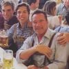 Joseph Baena et son père Arnold Schwarzenegger.