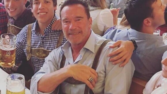 Arnold Schwarzenegger : Son fils illégitime Joseph, musclé comme papa !