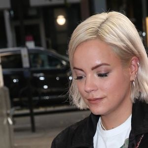 Lily Allen à Londres le 17 novembre 2018.