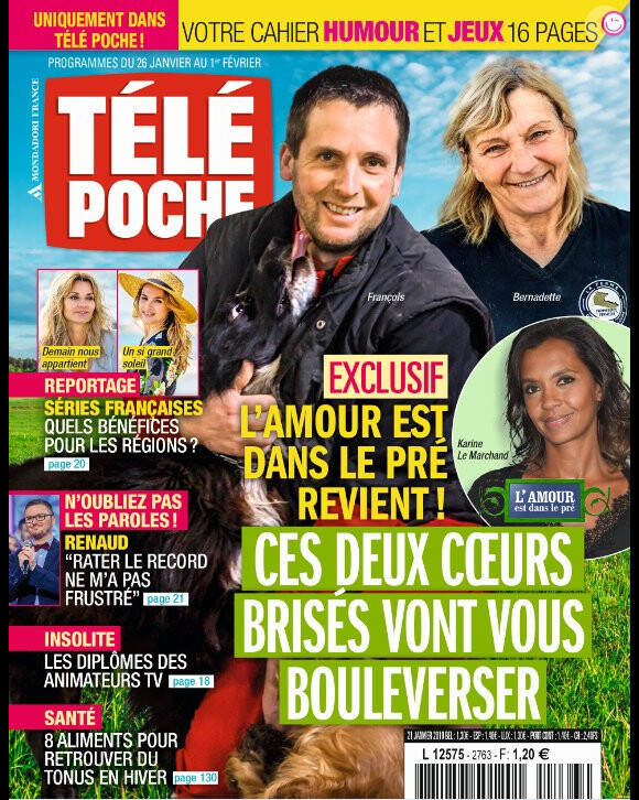 Magazine Télé Poche en kiosques le 19 janvier 2019.