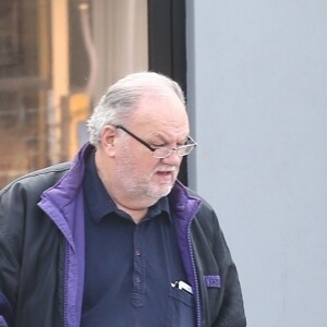 Exclusif - Thomas Markle ( Le père de Meghan Markle ) est allé déjeuner chez Subway à Rosarito au Mexique alors que son fils Thomas Markle Jr. a été arrêté pour conduite en état d'ébriété. Thomas Markle Jr. est le demi-frère de Meghan. Rosarito le 12 janvier 2019.