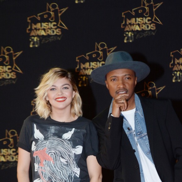 Louane Emera et Soprano - 20ème cérémonie des NRJ Music Awards au Palais des Festivals à Cannes. Le 10 novembre 2018 © Christophe Aubert via Bestimage