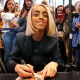 Exclusif - Bilal Hassani, le représentant de la France à l'Eurovision 2019, rencontre ses fans au centre Cultura de Bègles près de Bordeaux, le 2 février 2019. © Bernard-Salinier/Bestimage