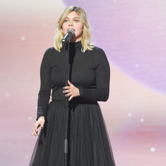 Louane Emera lors de la cérémonie des 34e Victoires de la Musique à la Seine Musicale, Boulogne Billancourt le 8 février 209. © Coadic Guirec / Bestimage