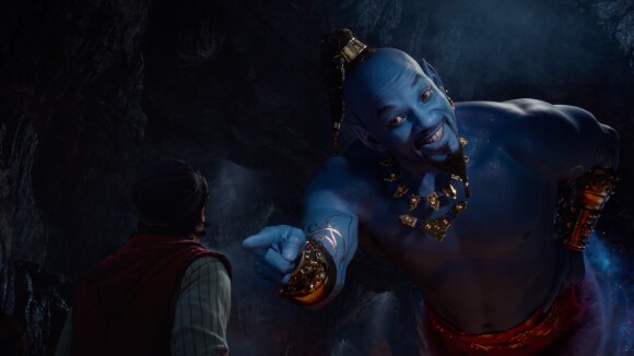 Aladdin : Will Smith tout bleu en génie va-t-il rassurer les fans ?