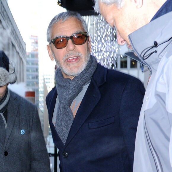 Exclusif - George Clooney à New York le 6 décembre 2018.