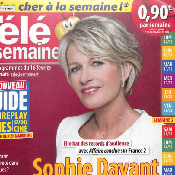 Télé 2 semaines, février 2019.