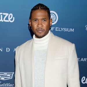 Usher - Les célébrités posent lors du photocall de la soirée "The Art Of Elysium" à Los Angeles le 5 janvier 2019.