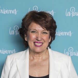 Exclusif - Roselyne Bachelot - Photocall de la première du spectacle "Les Parisiennes" aux Folies Bergères à Paris le 24 mai 2018. © Olivier Borde - Pierre Perusseau/Bestimage