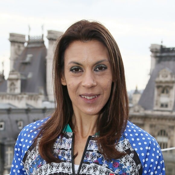 Marion Bartoli - Lancement de la collection exclusive Love Fila by Marion Bartoli au BHV Marais à Paris le 17 mai 2016. © Marc Ausset-Lacroix/Bestimage