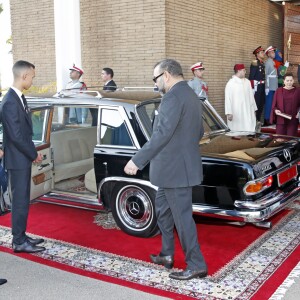 Le roi Felipe VI et la reine Letizia d'Espagne ont été accueillis le 13 février 2019 par le roi Mohammed VI et sa famille à Rabat au Maroc, où les cérémonies officielles de bienvenue ont eu lieu place du Mechouar au palais royal.