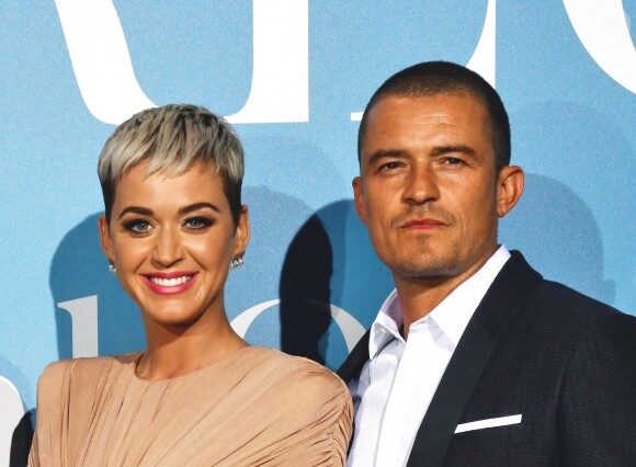 Orlando Bloom et sa compagne Katy Perry lors de la 2ème édition du "Monte-Carlo Gala for the Global Ocean" à l'opéra de Monte-Carlo à Monaco, le 26 septembre 2018. © Bruno Bébert/Bestimage