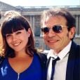Manon Manoeuvre entre son père Philippe et l'épouse de celui-ci Candice - photo publiée sur son compte Instagram le 19 juin 2014