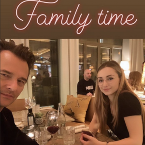 David Hallyday et sa fille Emma Smet - Instagram, vendredi 15 février 2019