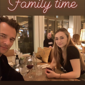 David Hallyday et sa fille Emma Smet - Instagram, 15 février 2019