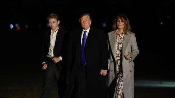 Donald Trump : Virée en Floride avec Melania et Barron, géant à seulement 12 ans