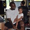 North West en studio avec son père Kanye West.