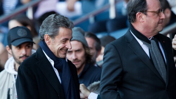 Nicolas Sarkozy et François Hollande côte à côte pour le PSG et Mbappé