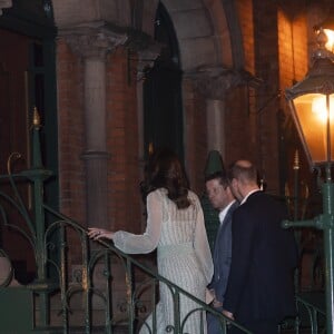 Le prince William, duc de Cambridge, et Catherine Kate Middleton, duchesse de Cambridge, arrivent à une réception au Belfast Empire Hall, Irlande du Nord le 27 février 2019.