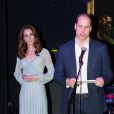 Le prince William, duc de Cambridge, et Catherine (Kate) Middleton, duchesse de Cambridge, lors d'une réception à l'Empire Music Hall à Belfast, le 27 février 2019.