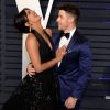 Priyanka Chopra Jonas et son mari Nick Jonas à la soirée Vanity Fair Oscar Party à Los Angeles, le 24 février 2019
