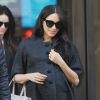 Meghan Markle, duchesse de Sussex, enceinte, est allée déjeuner avec son amie Abigail Spencer au restaurant de l'hôtel Surrey à New York City, New York, Etats-Unis, le 19 février 2019.