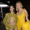Bella Hadid et Karlie Kloss - Coulisses du défilé Off-White™ "Collection Prêt-à-Porter Automne/Hiver 2019-2020" lors de la Fashion Week de Paris (PFW), le 28 février 2019. © Veeren/CVS/Bestimage