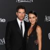 Dylan McDermott et Maggie Q à la soirée WB InStyle Golden Globe Party à Los Angeles, le 11 janvier 2015