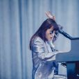 Juliette Armanet en concert pour les vingt ans de Solidays 2018 à l'hippodrome de Longchamp à Paris, France, le 24 juin 2018. © Alexandre Fumeron/Bestimage