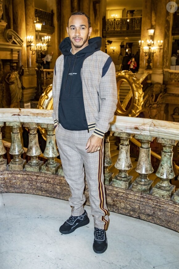 Lewis Hamilton - People au défilé de mode prêt-à-porter autome-hiver 2019/2020 "Stella McCartney" à Paris le 4 mars 2019. © Olivier Borde/Bestimage