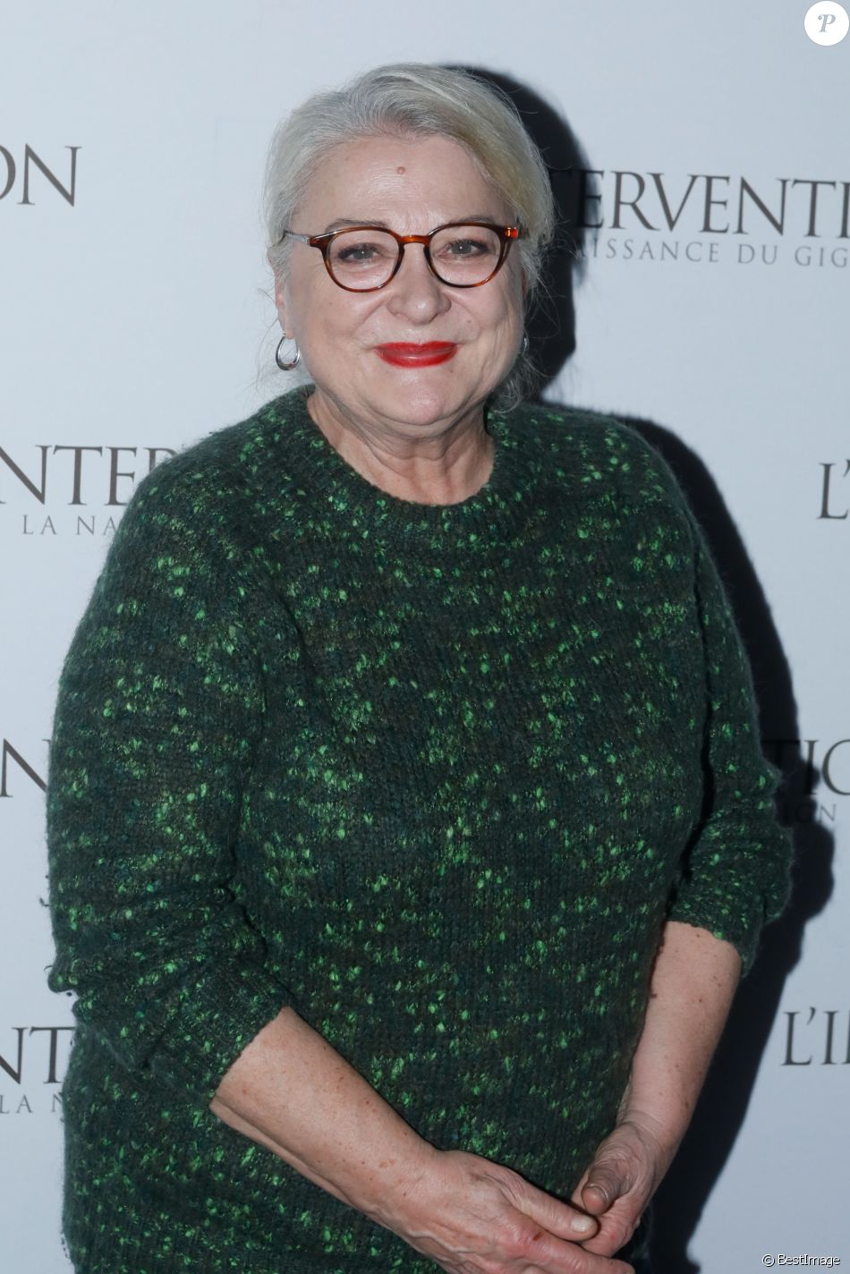 Josiane Balasko - Avant-première du film L'intervention au cinéma MK2 ...