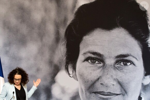 Delphine Horvilleur - Remise du premier prix "Simone Veil" à la Camerounaise Aissa Doumara Ngatansou au palais de l'Elysée à Paris, à l'occasion de la journée mondiale du droits des femmes. Le 8 mars 2019 © Stéphane Lemouton / Bestimage French President Presentation of the Simone Veil prize, at the Elysee Palace, in Paris, on March 8, 2019 during International Women's Day. France's first Simone Veil prize goes to a Cameroonian activist who has worked against forced marriages and other violence against girls and women.08/03/2019 - Paris