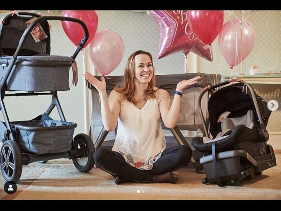 Martina Hingis quelques jours avant son accouchement. Instagram, le 23 février 2019.