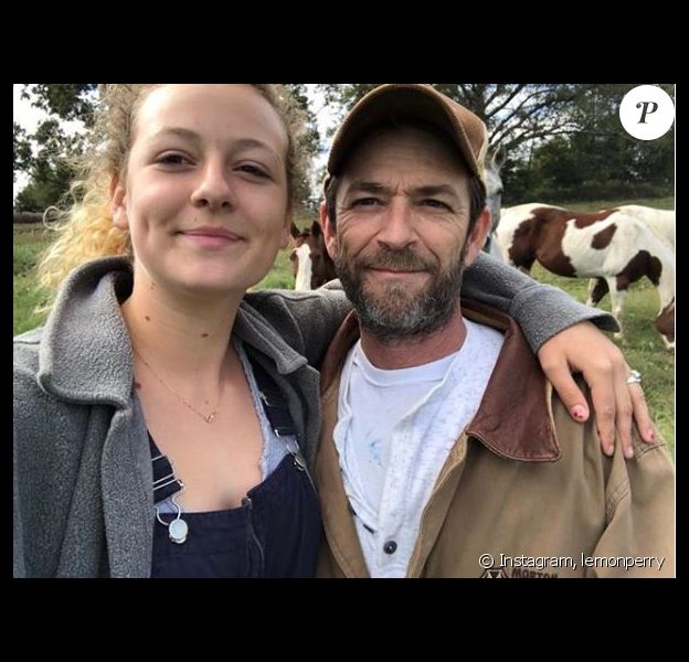 Sophie Perry s'exprime sur Instagam après la mort de son père, Luke Perry. Instagram le 5 mars 2019.