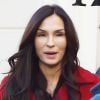 Exclusif - Famke Janssen sur le tournage du film The Capture à Londres le 27 février 2019.