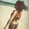 Sonia de "Mariés au premier regard 3" divine en bikini à la plage de la Caravelle - Instagram, 24 janvier 2019