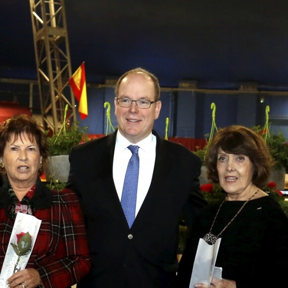 Exclusif - Visite du prince Albert II de Monaco à la kermesse Soeur Marie au chapiteau de Fontvieille à Monaco, le 8 mars 2019 @Jean-François Ottonello /Dylan Meiffret/Nice Matin/BestImage