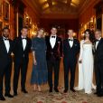  George Clooney et sa femme Amal Clooney avec le prince Charles - Dîner "The Princes Trust" au Buckingham Palace à Londres, le 12 mars 2019. 
  