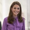 Catherine (Kate) Middleton, duchesse de Cambridge visite le centre Henry Fawcett pour enfants à Londres le 12 mars 2019.