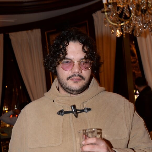 Le rappeur Sadek au Fouquet's à Paris le 15 mars 2019© Rachid Bellak/Bestimage