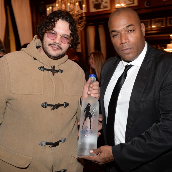 Exclusif - Le rappeur Sadek, Lord Kossity au Fouquet's à Paris le 15 mars 2019© Rachid Bellak/Bestimage