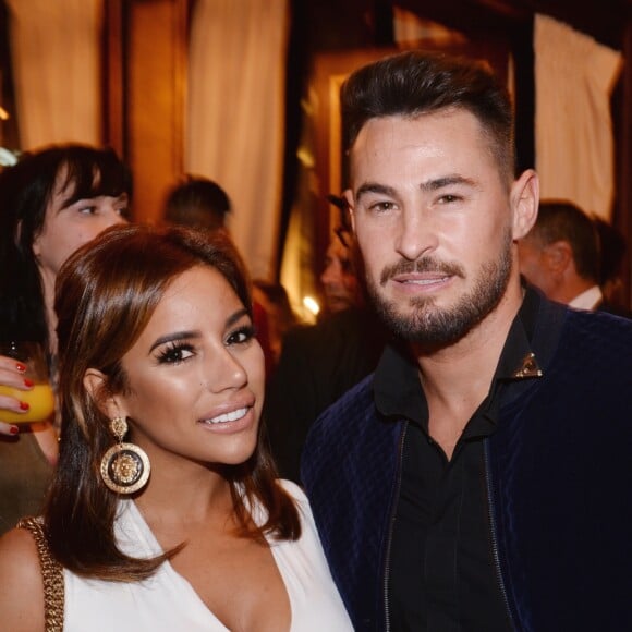 Sarah Martins (Les Vacances des Anges 3) et Rémi Notta (Les Anges 10) au Fouquet's à Paris le 15 mars 2019© Rachid Bellak/Bestimage